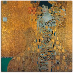 Artland Wandbild »Portrait von Adele Bloch-Bauer«, Frau, (1 St.), als... goldfarben Größe