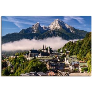 Artland Wandbild »Watzmannblick Berchtesgaden«, Deutschland, (1 St.), als... grün Größe