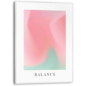 Reinders! Wandbild »Balance« Rosa Größe