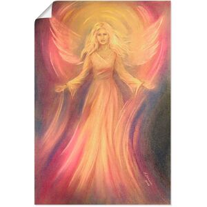 Artland Wandbild »Engel Licht Liebe - Spirituelle Malerei«, Religion, (1... pink Größe
