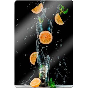 Wall-Art Glasbild »Belenko Splashing Lemonade«, Landschaften, (Set),... bunt Größe