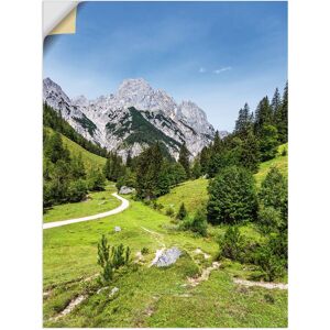 Artland Wandbild »Bindalm im Berchtesgadener Land Bayern«, Berge &... blau Größe