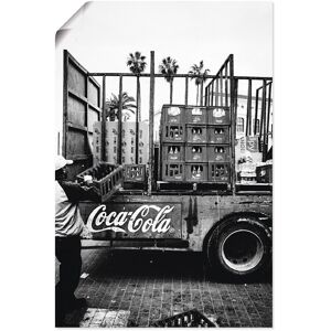 Artland Wandbild »CocaCola-LKW in El Jadida - Marokko«, Auto, (1 St.), als... schwarz Größe
