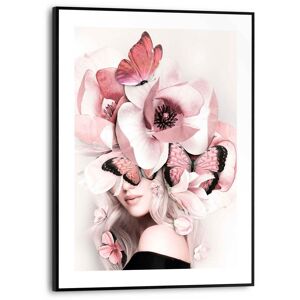 Reinders! Poster »Schmetterlingsdame« rosa Größe