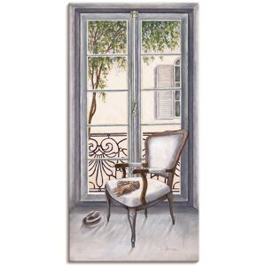 Artland Wandbild »Sessel vor einem Fenster«, Innenarchitektur, (1 St.), als... weiss Größe