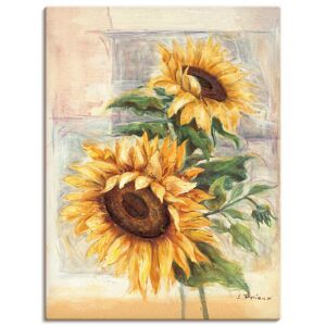 Artland Wandbild »Sonnenblumen II«, Blumen, (1 St.), als Alubild,... gelb Größe
