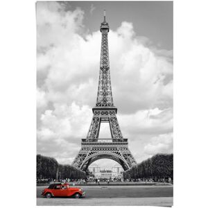 Reinders! Poster »Paris Rotes Auto«, (1 St.) schwarz Größe