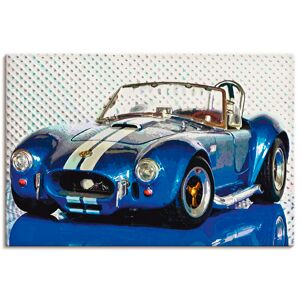 Artland Wandbild »Shelby Cobra blau«, Auto, (1 St.), als Leinwandbild, Poster... blau Größe