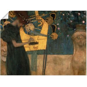 Artland Wandbild »Die Musik. 1895«, Musiker, (1 St.), als Leinwandbild,... blau Größe