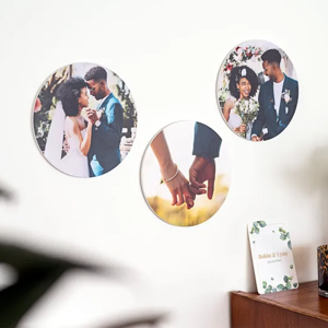 smartphoto Runde Fotokacheln - Wandkreise auf Forex