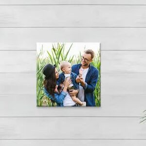 smartphoto Foto-Leinwand 60 x 60 cm zur Hochzeit