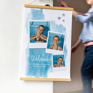 smartphoto Willkommen-Poster