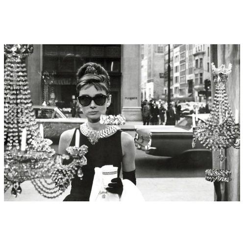 Geschenkidee Audrey Hepburn - Tiffanys Poster