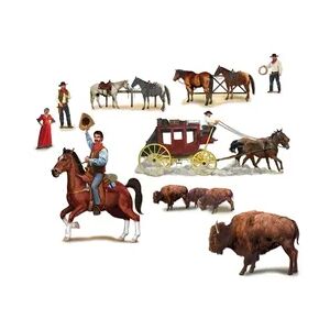 Wilder Westen Cowboys & Tiere Wanddeko