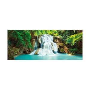Weitere Deco-Glas Bild - Wasserfall 125 x 50 cm