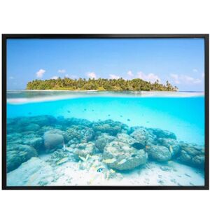K&L WALL ART Natur Poster Urlaub Fotografie Unterwasserwelt Malediven 100x80cm Wanddeko