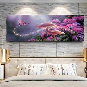 Aidegou4 Landschaft Schmetterling Blume Pilz Wald Leinwand Malerei Poster Und Drucke Wand Kunst Bilder Wohnzimmer Wohnkultur Kein Rahmen