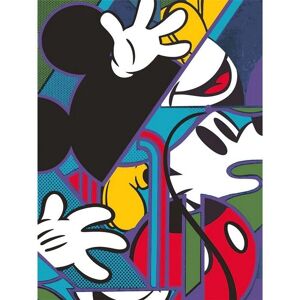 Disney Kubismus Mickey Mouse Gerahmtes Poster