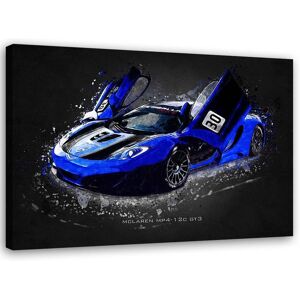 Feeby Leinwandbild Mclaren Mp4-12c Gt3