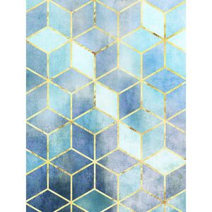 Komar Wandbild Mosaik Azzuro Abstrakt B/L: ca. 30x40 cm