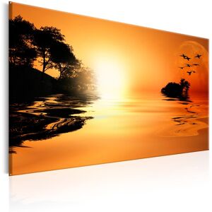 Artgeist Wandbild - The Island of the Setting Sun