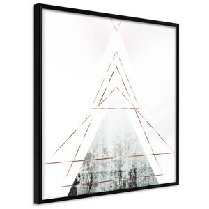 Artgeist Poster - Snow-Capped Peak (Square)