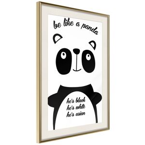 Artgeist Poster - Tolerant Panda