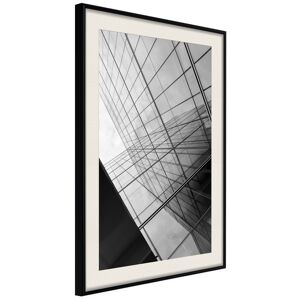 Artgeist Poster - Steel and Glass (Grey)