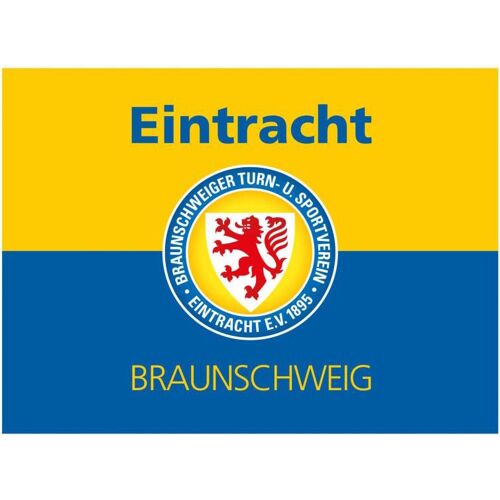 Wall-Art Wandtattoo WALL-ART „Eintracht Braunschweig Banner“ Wandtattoos Gr. B/H/T: 90 cm x 66 cm x 0,1 cm, bunt (mehrfarbig) Wandtattoos Wandsticker