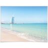 Poster WALL-ART "Poster Colombo Strand Dubai" Bilder Gr. B/H/T: 120 cm x 100 cm x 0,1 cm, Strand, 1 St., bunt Poster