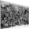 Artgeist Wandbild - Unglaublicher Ausblick auf die Dächer von New York