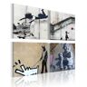 Artgeist Wandbild - Banksy - vier originelle Ideen