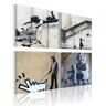 Artgeist Wandbild - Banksy - vier originelle Ideen