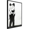 Artgeist Poster - Banksy: Kissing Coppers II