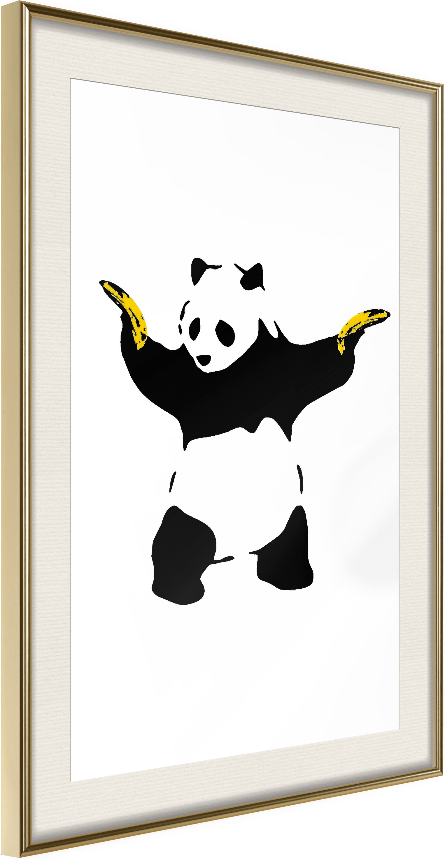 Artgeist Poster - Banksy: Panda With Guns