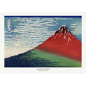 Katsushika Hokusai Fine Wind, Clear Morning - 50x70 cm