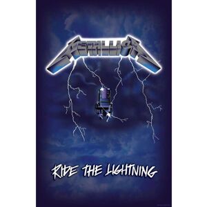 Metallica Textile Poster: Ride the Lightning