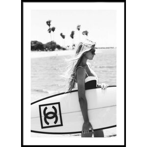 Printi Chanel Surfer Girl Plakat