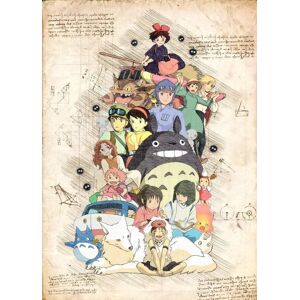 Maxi Print - Myazaki - Ghibli 3 Group