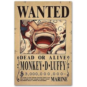 Puro One Piece wanted plakat