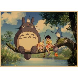 Puro Affisch - Hayao Miyazaki Anime