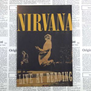 Puro Plakat - Nirvana Kurt Cobain Rock Band