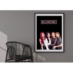 Generic Korean Black and Pink Poster Rosa