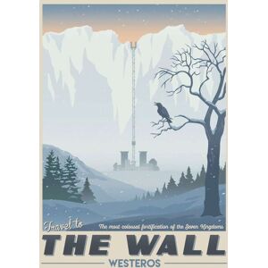 A3 Print - Game Of Thrones - Travel to the Wall