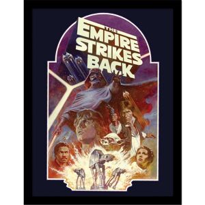 Star Wars: The Empire Strikes Back Block Framed Poster