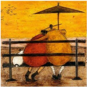 Sam Toft Snuggles At Sunset Print