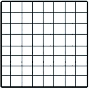 FLOWER LOST Black Metal Grid Wire Panel Memo Board Art Foto Billede Display Ramme Kurv Hylde Wall Organizer Postkort Gør-det-selv-stativ--