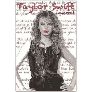 Galaxy Taylor Swift Perifer Plakat Tapestry Style 12 40*60CM