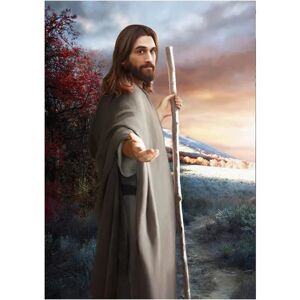 AVANA 30x40cm/12x16in DIY-maleri af Numbers Jesus Painting Canvas Pai