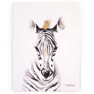 CHILDHOME oliemaleri 30x40 cm zebra